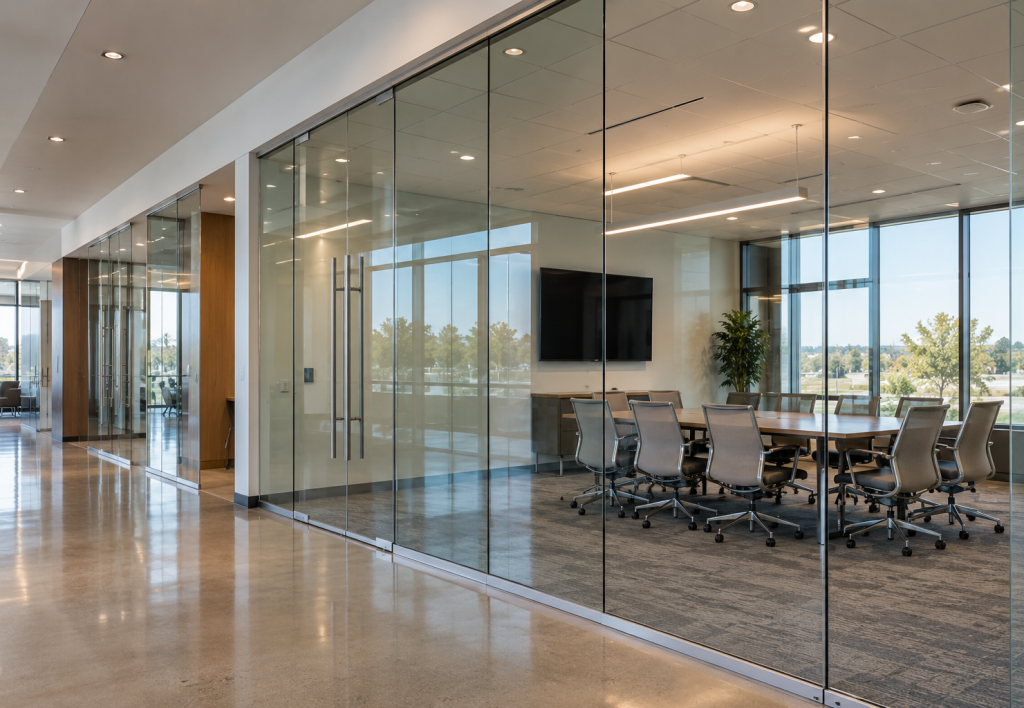 Interior All-Glass Entrances and Sidelites